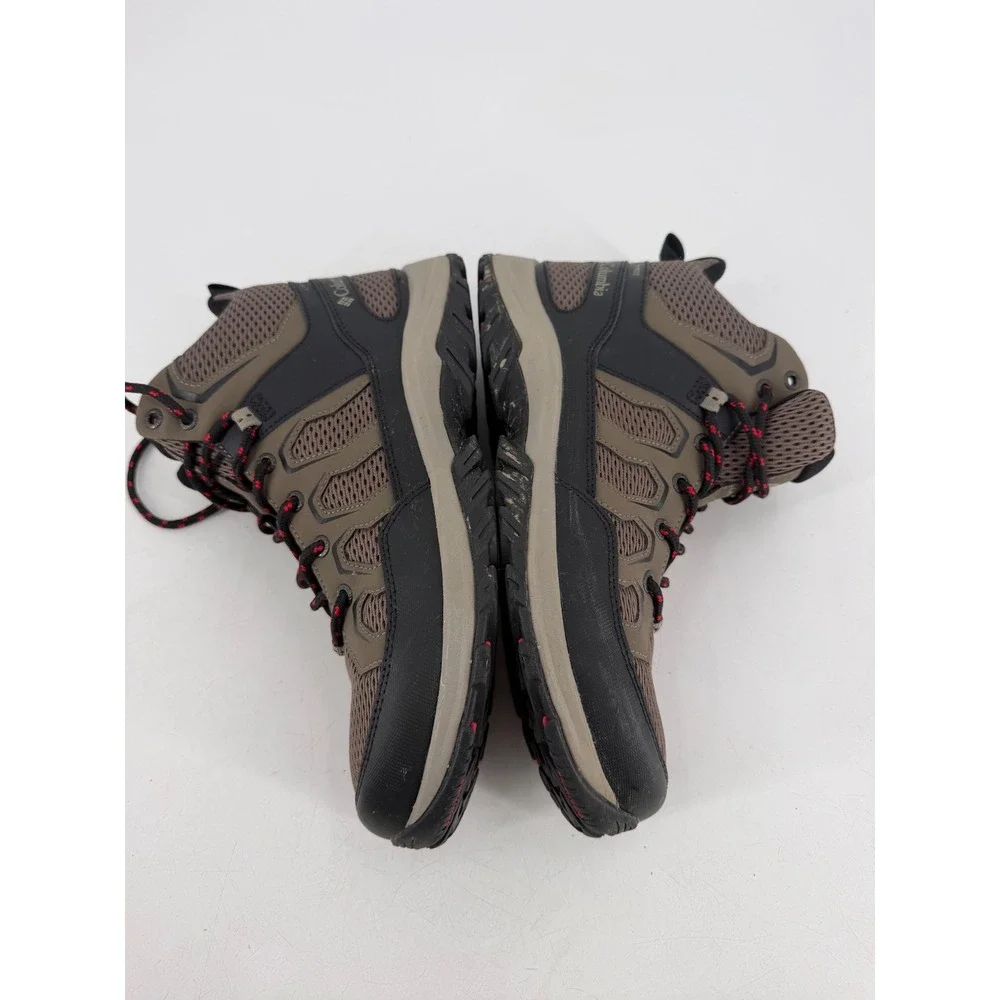 Columbia Granite Trail Mid Waterproof Hiking Shoes Mens 10.5 Mud Black Gorpcore